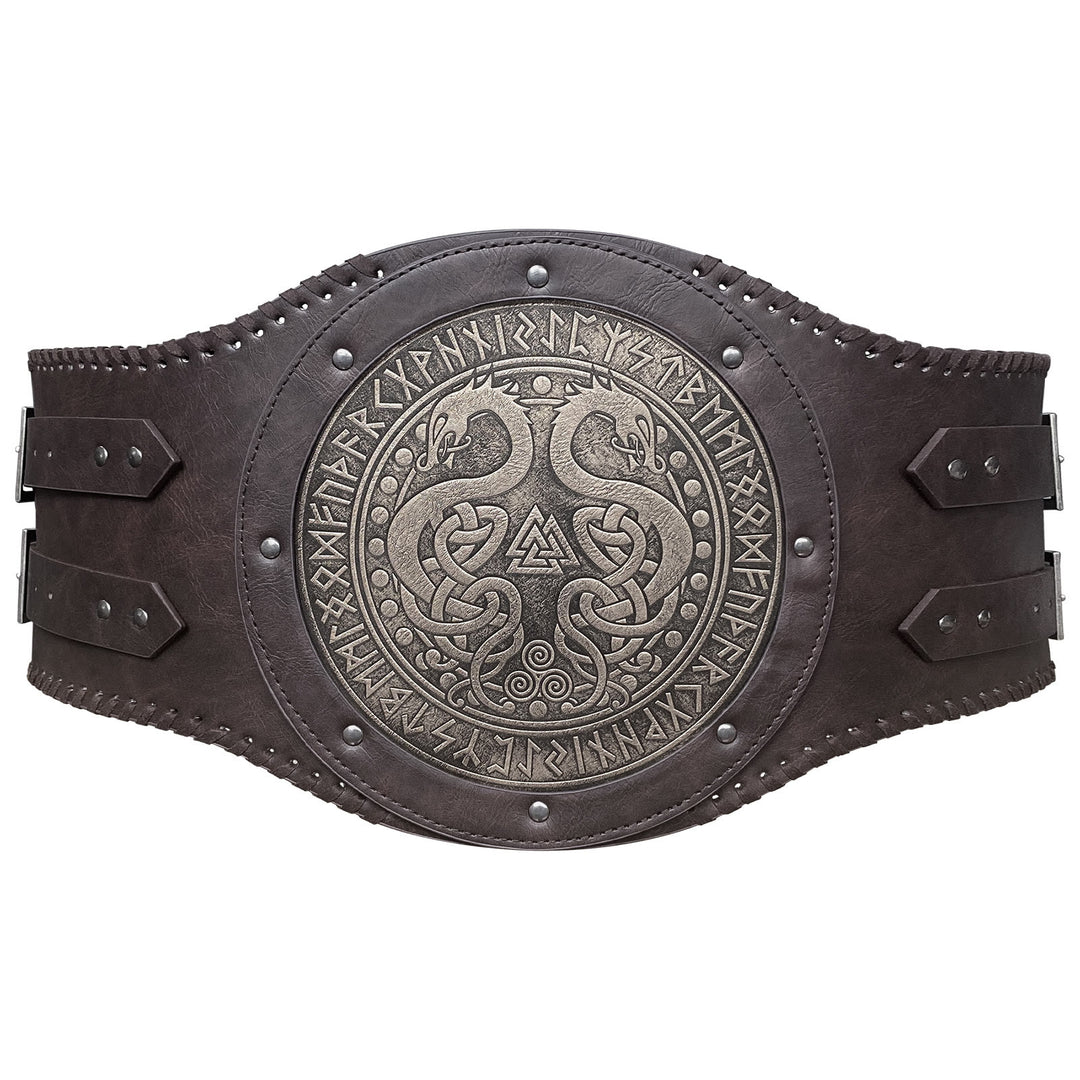 WorldNorse Vintage Serpent Valknut Rune Waistband - image 6