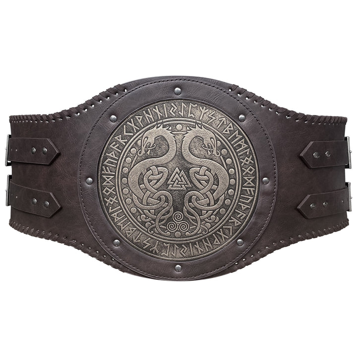 WorldNorse Vintage Serpent Valknut Rune Waistband - image 6