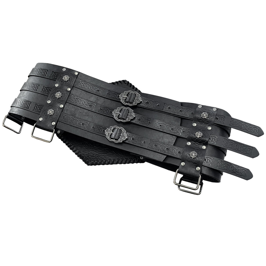 WorldNorse Norse Dragon Mjolnir Wolves Celtic Knot Waistband - image 14