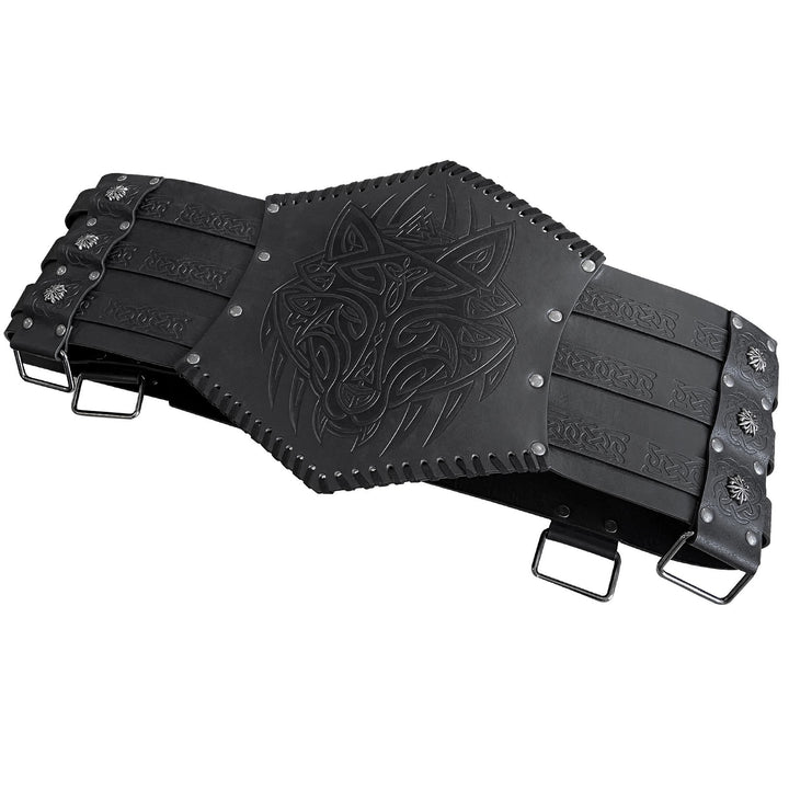 WorldNorse Norse Dragon Mjolnir Wolves Celtic Knot Waistband - image 13
