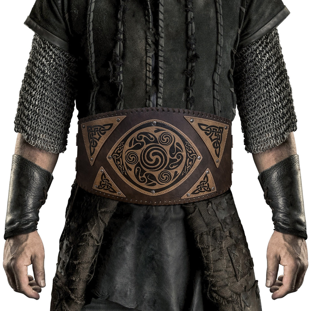 WorldNorse Nordic Celtic Knot Leather Waistband - Waistband - image 0
