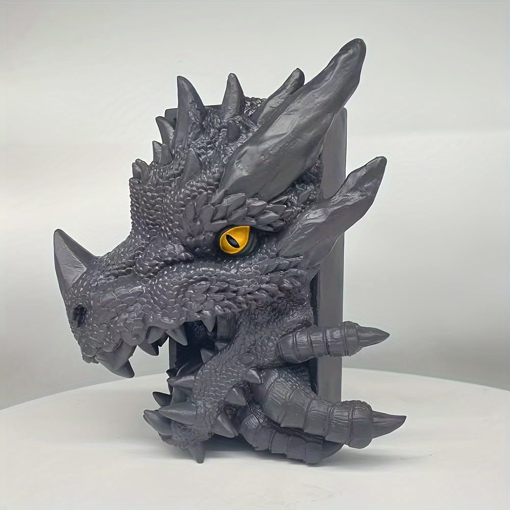 WorldNorse Resin Dragon Decorative Bookend - image 1