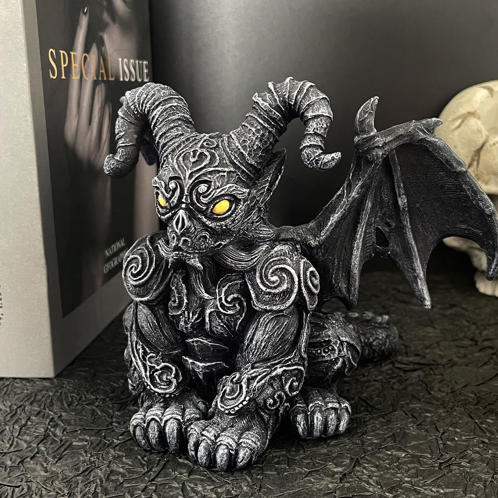 WorldNorse Halloween Dragon Sculpture Ornament - image 3