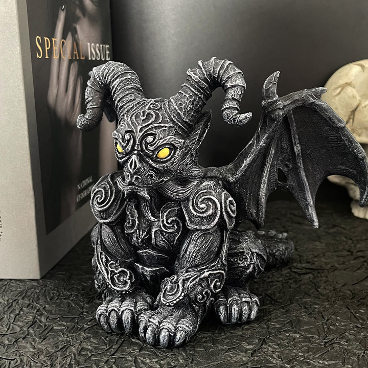 WorldNorse Halloween Dragon Sculpture Ornament - image 3