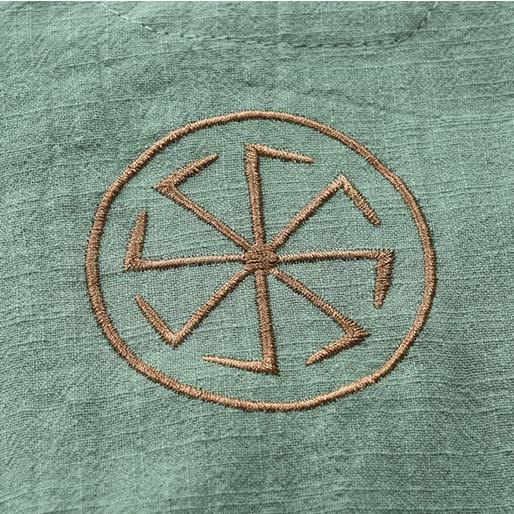 WorldNorse Nordic Lace-Up Collar Costume Shirt