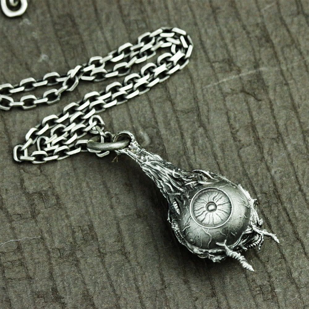 WorldNorse Demon Eyeball Necklace - Necklace - image 0