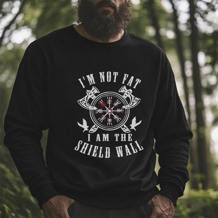 WorldNorse I am the Shield Wall Helm of Awe Sweatshirt - image 5