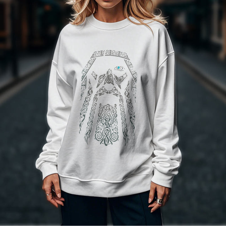 WorldNorse Viking Eye Of Odin Graphic Sweatshirt - image 17