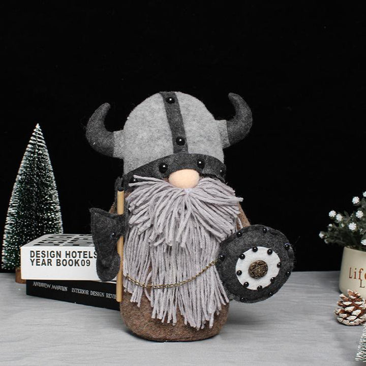 WorldNorse Gnome Nordic Warrior Plush - Gery - image 3