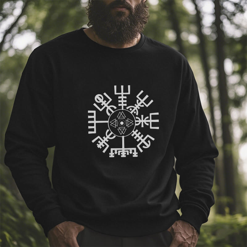 WorldNorse Viking Vegvisir With Valknut Sweatshirt - image 5