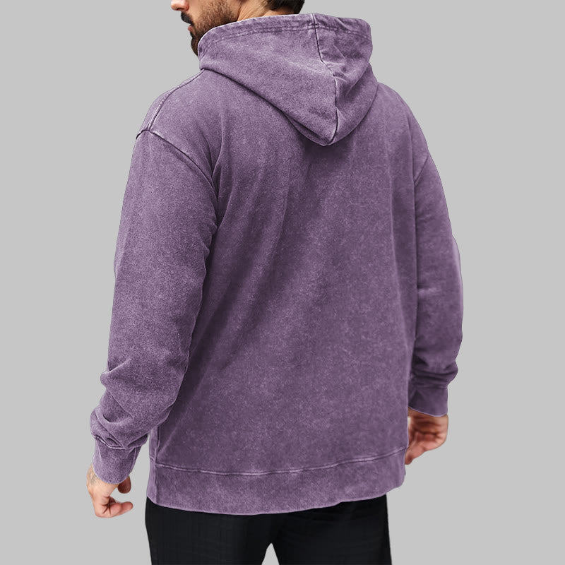 WorldNorse Gothic Raven Vegvisir Print Washed Hoodie - image 36