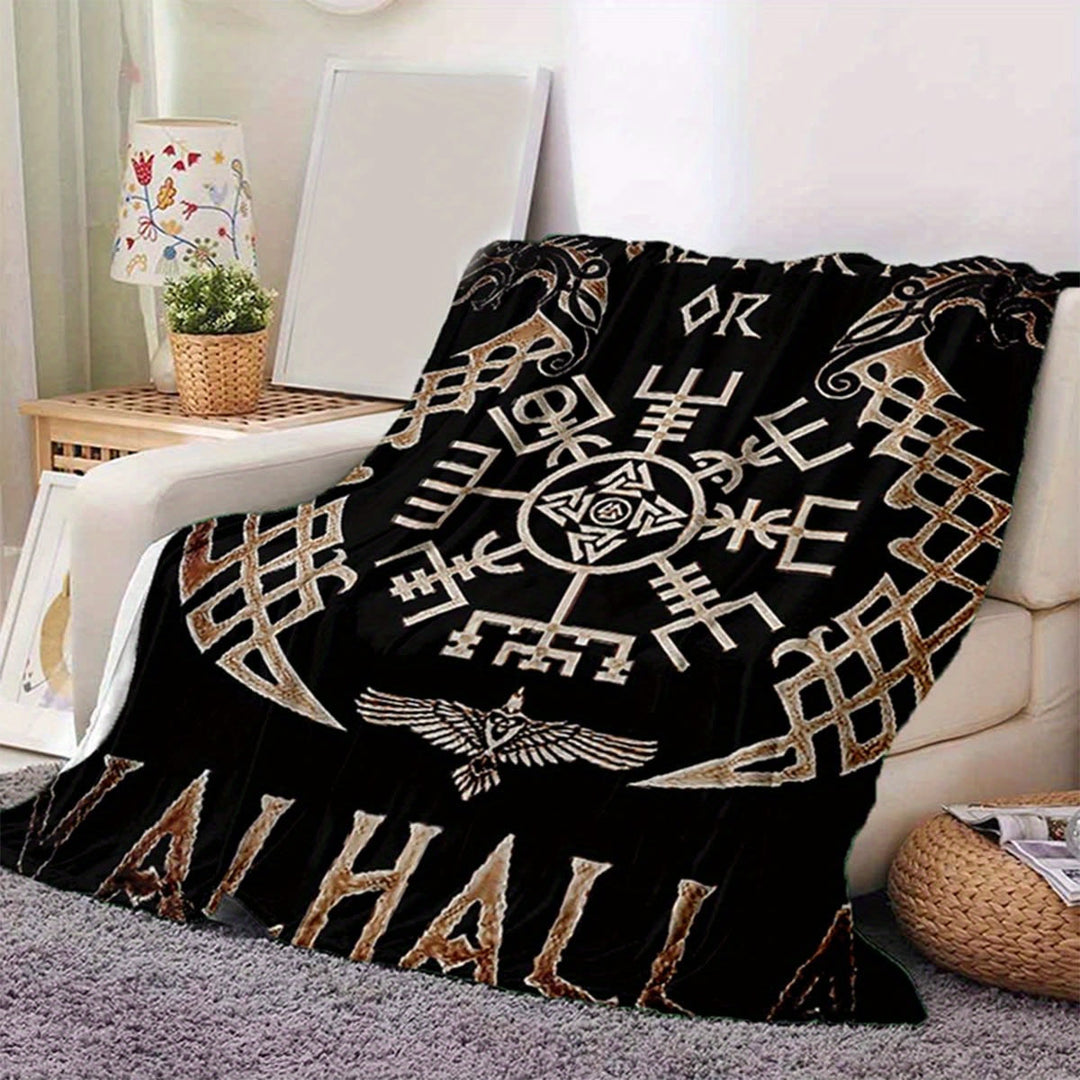 WorldNorse Mjolnir Vegvisir Blanket - image 2