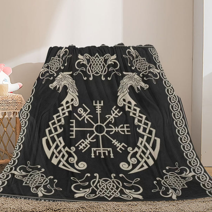 WorldNorse Vegvisir Norse Dragon Blanket - image 6