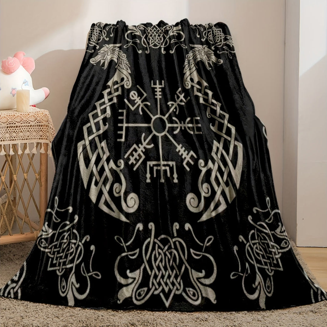 WorldNorse Vegvisir Norse Dragon Blanket - image 11