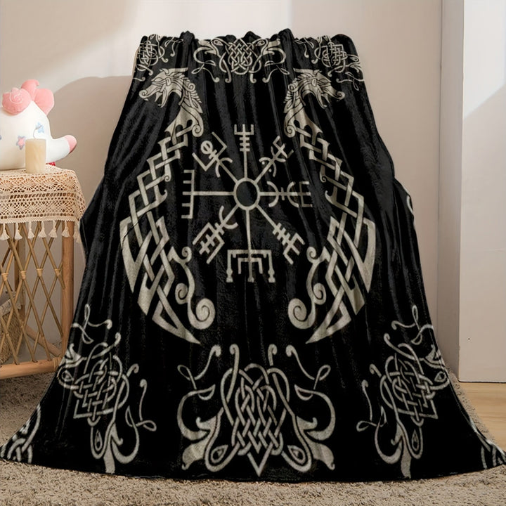 WorldNorse Vegvisir Norse Dragon Blanket - image 11