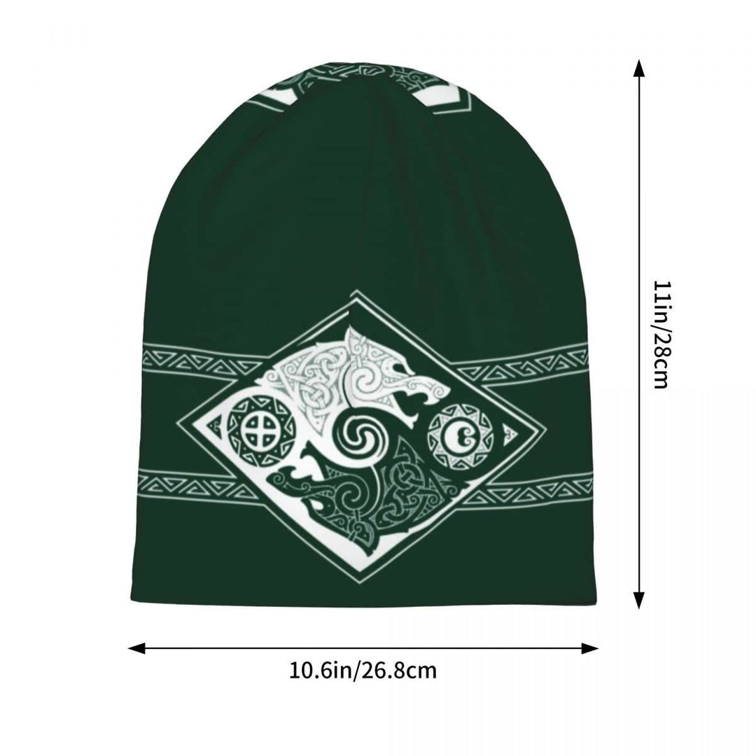 WorldNorse Double Wolves Norse Beanie - image 15