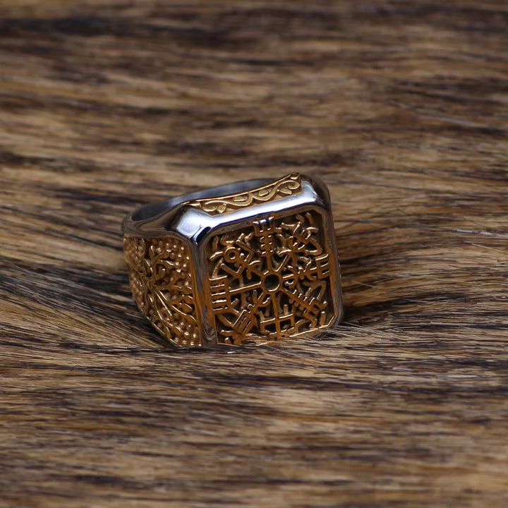 WorldNorse Viking Vegvisir With Yggdrasil Ring