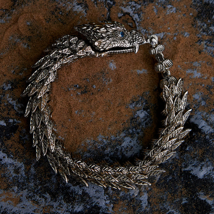 WorldNorse The Midgard Serpent - Stainless Steel Bracelet - World Serpent - 23cm - image 9