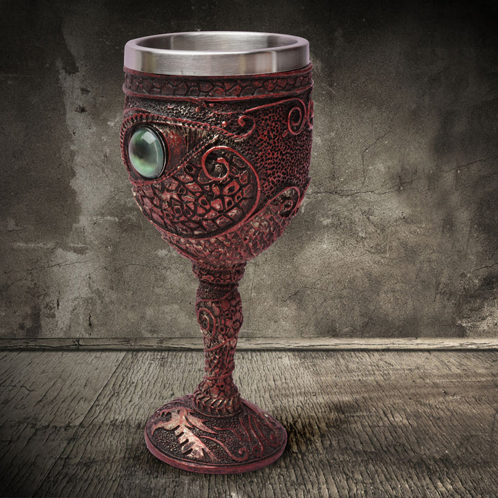 WorldNorse Skull Eyes Vintage Goblet