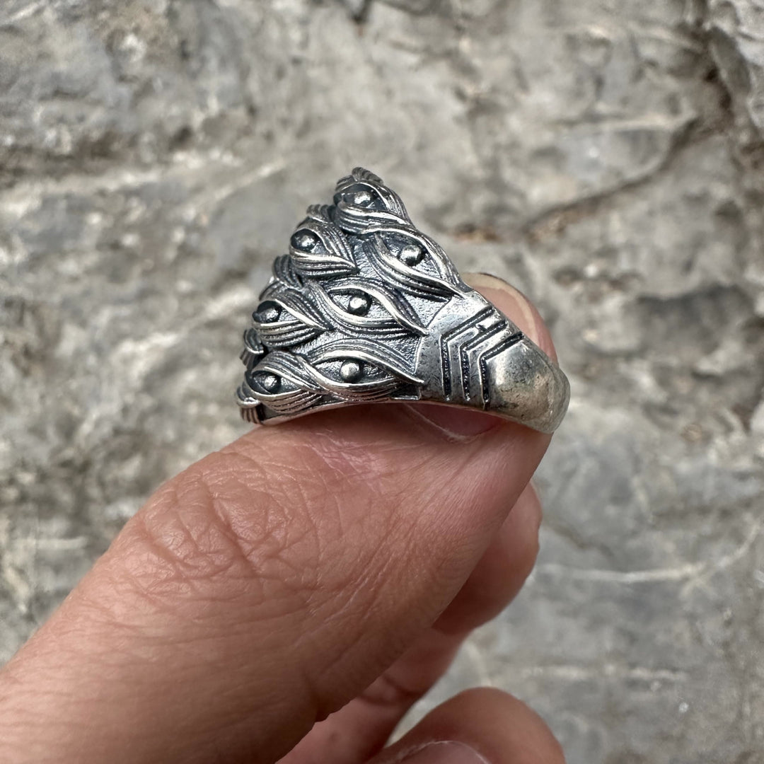 WorldNorse Yokai Hundreds Of Eyes Ring - image 3