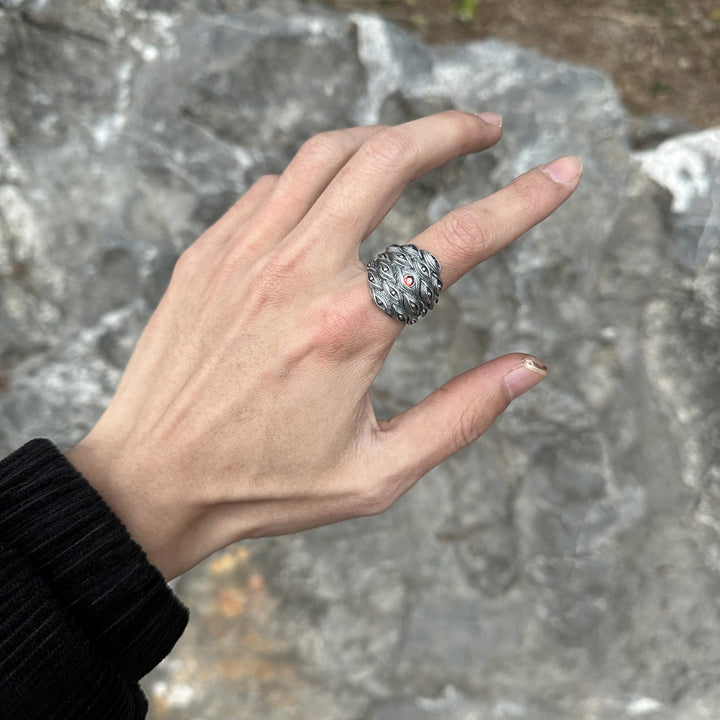 WorldNorse Yokai Hundreds Of Eyes Ring