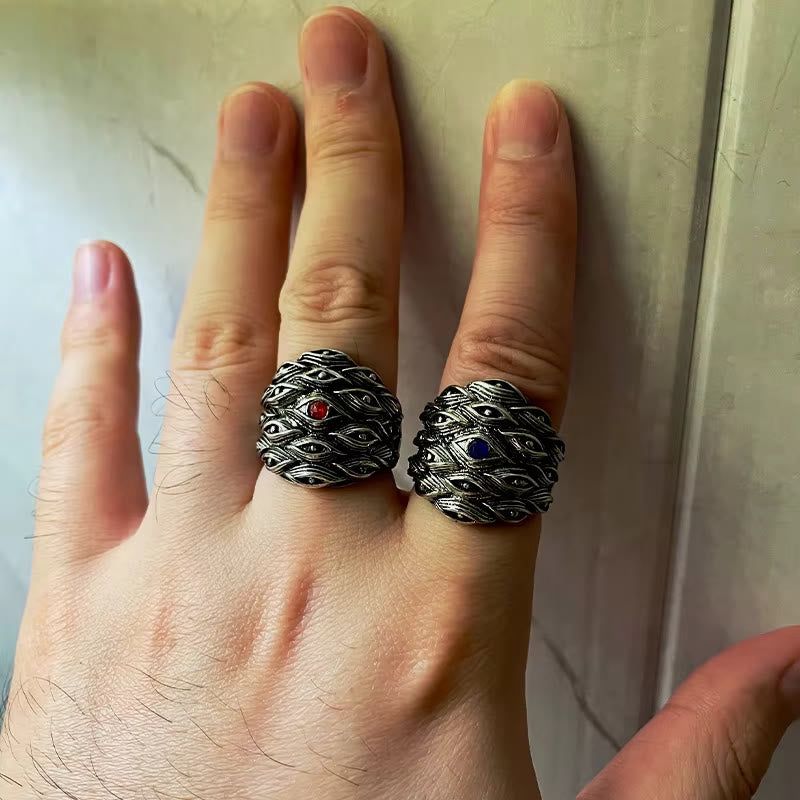 WorldNorse Yokai Hundreds Of Eyes Ring - image 13