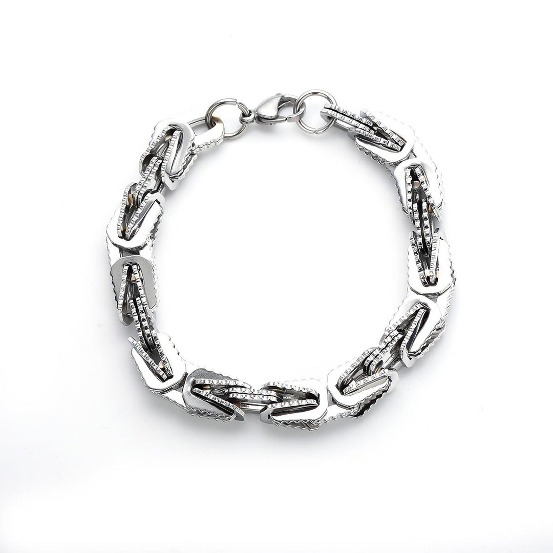 WorldNorse Nordic Snake Cuban Chain Bracelet - image 4
