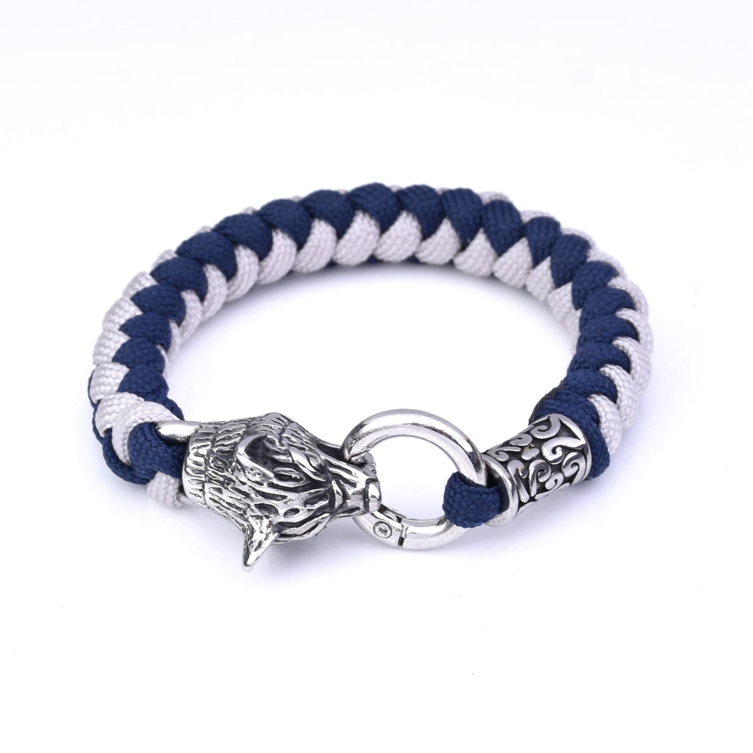 WorldNorse Norse Wolves Fenrir Braided Bracelet - image 3