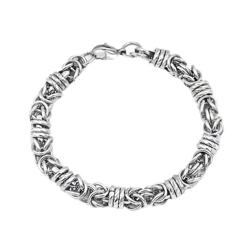 WorldNorse Stainless Steel Braided Link Bracelet - image 5