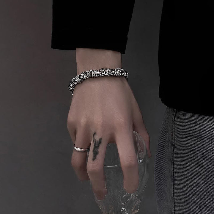 WorldNorse Stainless Steel Braided Link Bracelet - image 2