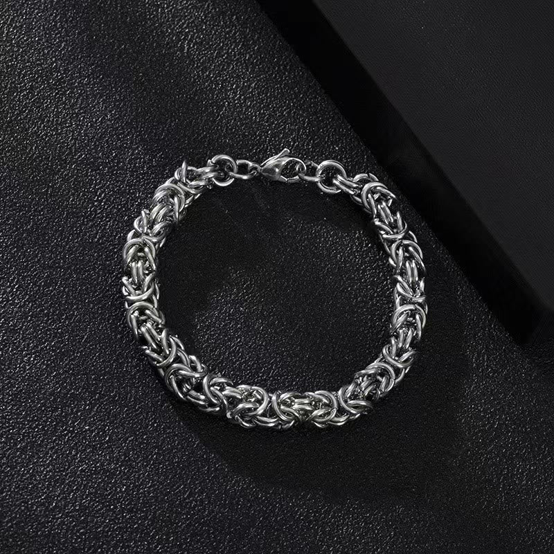 WorldNorse Stainless Steel Braided Link Bracelet - image 3