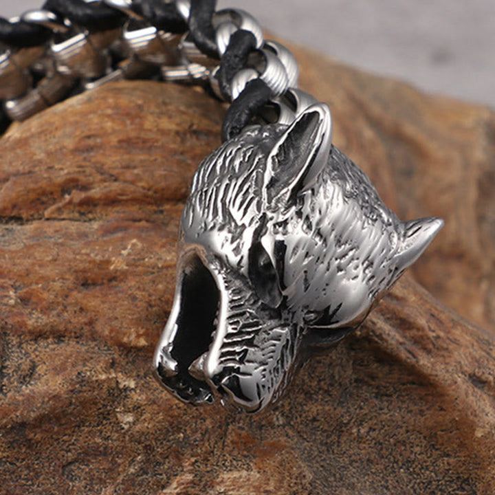 WorldNorse Fenrir Cuban Link Chain Bracelet - image 5