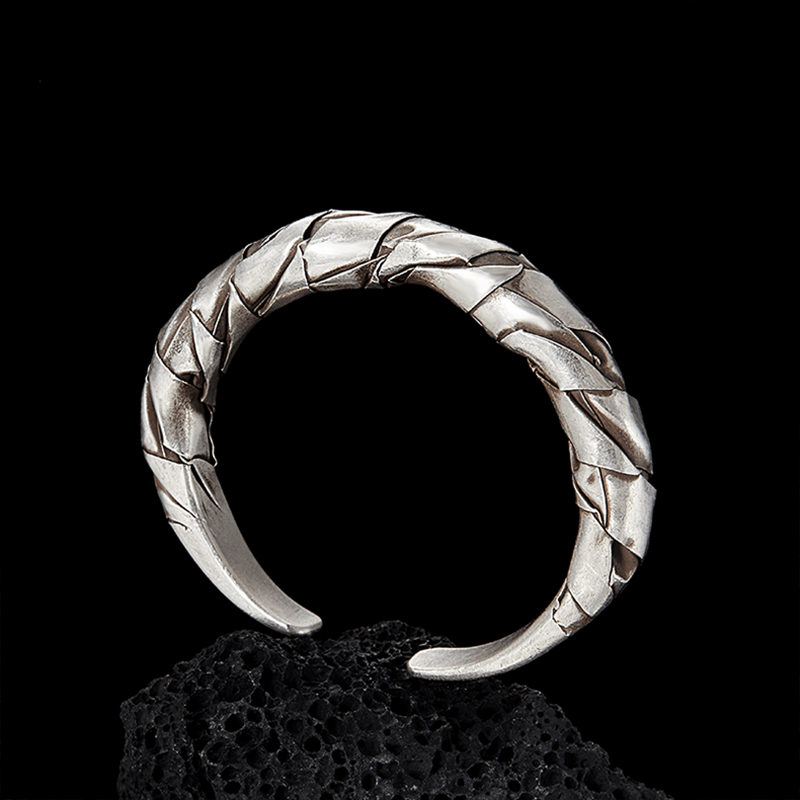 WorldNorse 925 Sterling Silver Braided Bracelet - image 5