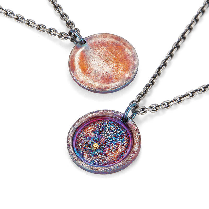 WorldNorse Handcrafted 925 Silver Dragon Necklace - image 3