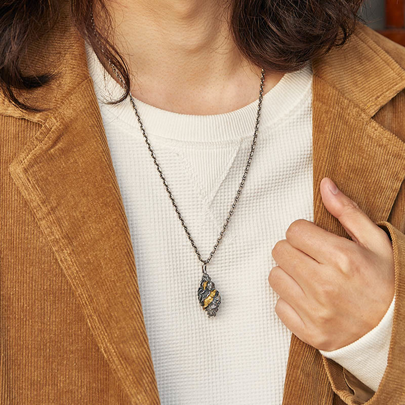 WorldNorse 925 Sterling Silver Conch Necklace - image 2