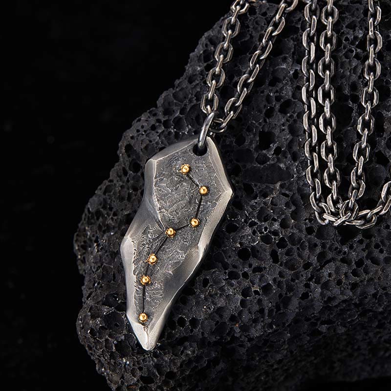 WorldNorse 925 Sterling Silver Big Dipper Necklace - Necklace - image 0