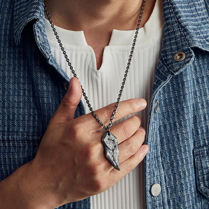 WorldNorse 925 Sterling Silver Big Dipper Necklace