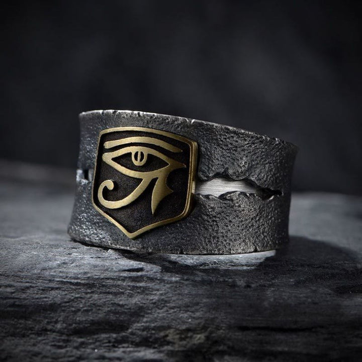 WorldNorse EYE OF RA Protective Open Ring - image 3