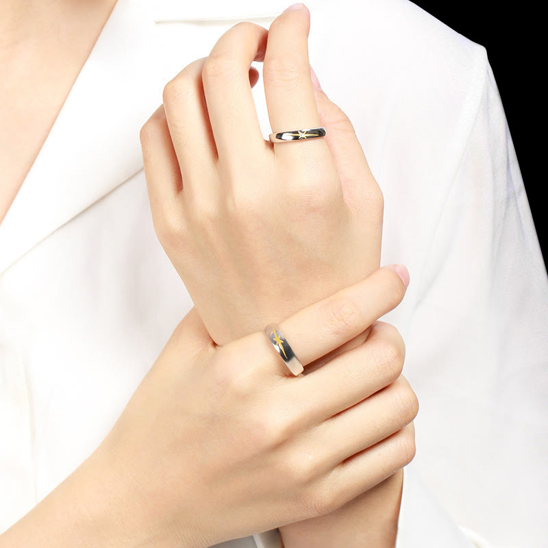 WorldNorse Starburst Couple Ring - image 3