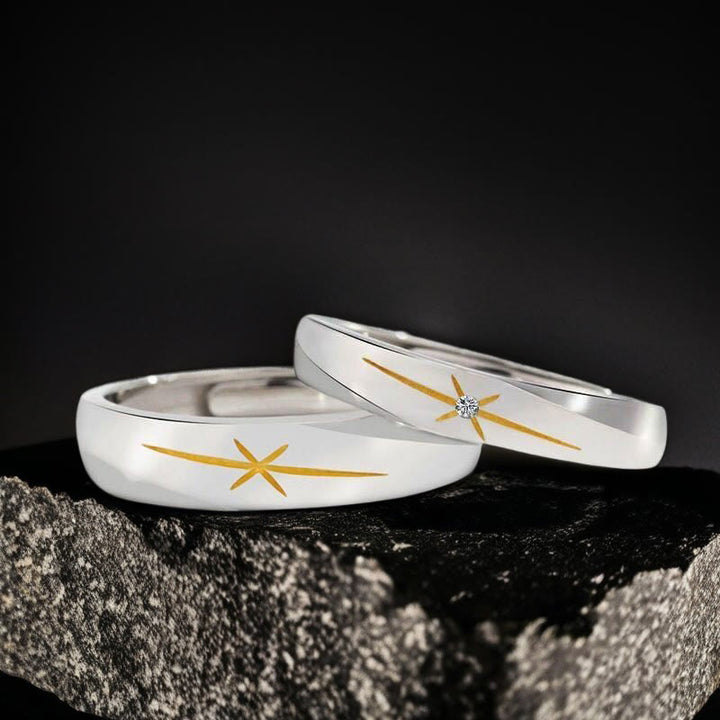WorldNorse Starburst Couple Ring - image 0