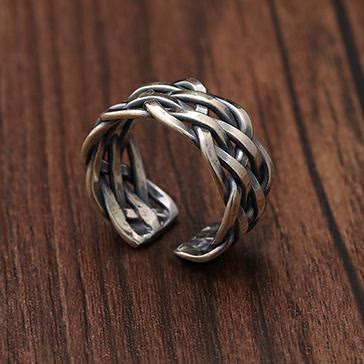 WorldNorse Braided Weave Ring