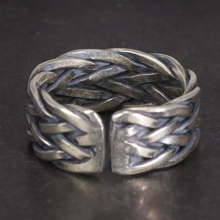 WorldNorse Braided Weave Ring