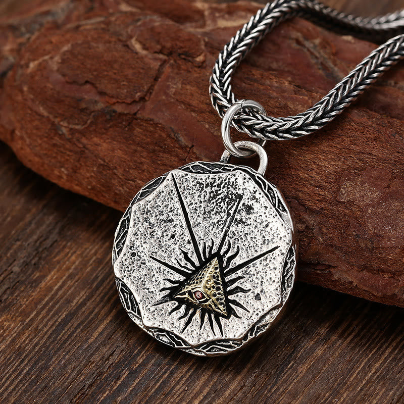 WorldNorse Eye Of God Pendant Necklace - Necklace - image 0