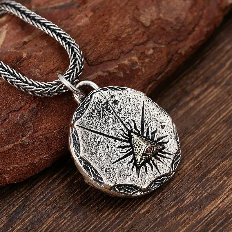 WorldNorse Eye Of God Pendant Necklace - image 3