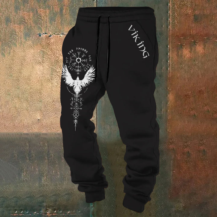 WorldNorse Vintage Tribal Bird Sweatpants - US/UK/AU52，EU62 (6XL) - image 0