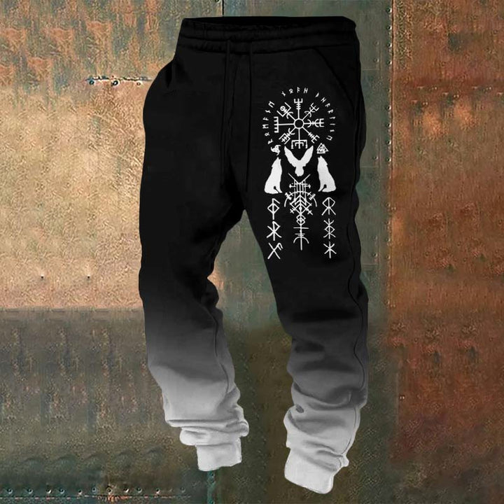 WorldNorse Wolves Triple Horn Of Odin Sweatpants - US/UK/AU52，EU62 (6XL) - image 0
