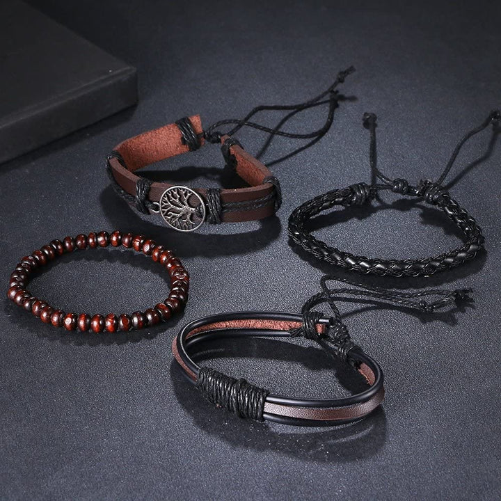 WorldNorse Tree Of Life Handmade Leather Bracelet - image 5