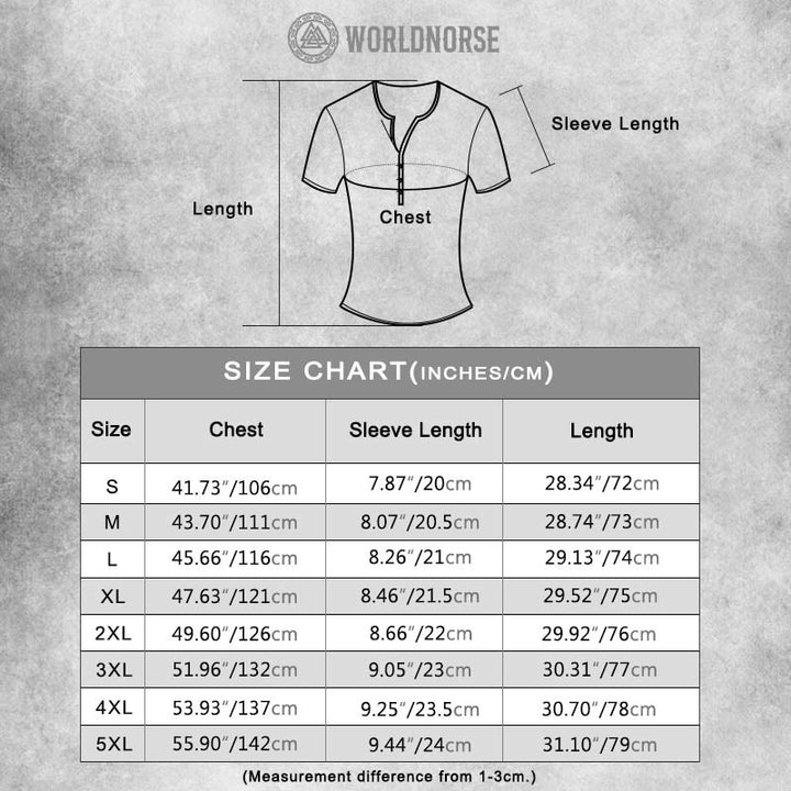 WorldNorse Raven Wings Valknut T-Shirt