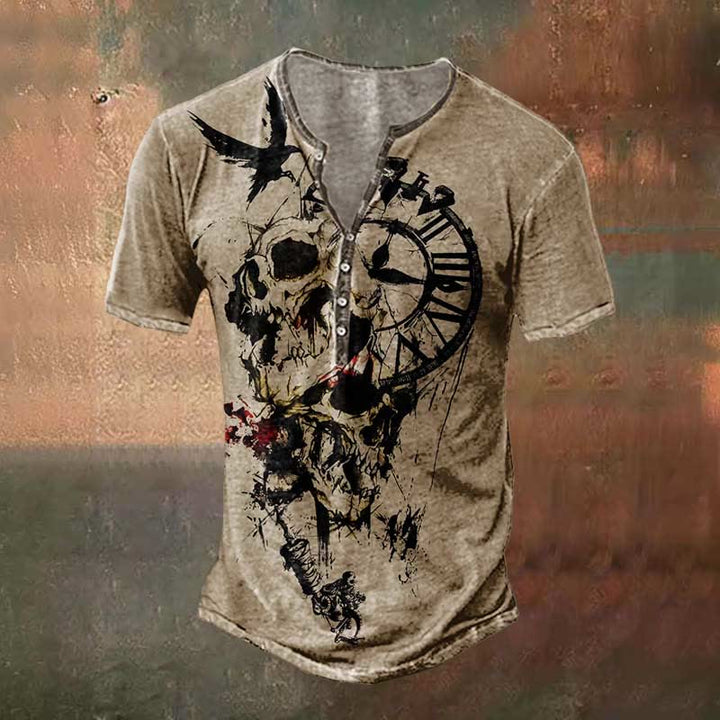 WorldNorse Viking Raven Print T-Shirt