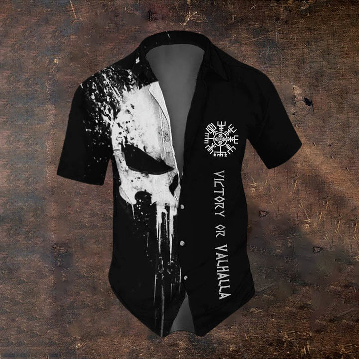 WorldNorse Victory or Valhalla Short Sleeve Shirt